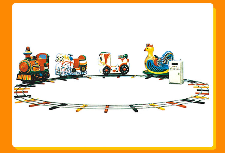 Mini Animal Small Tourist Electric Track Battery Powered Train Fids Amusement Rides (KL6024)