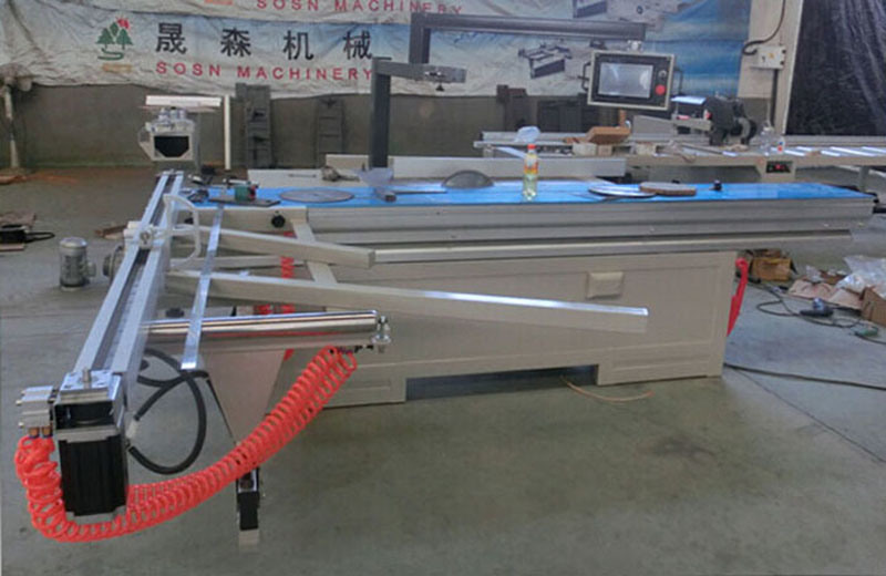 Automatic CNC Sliding Table Panel Saw for Wood Cutting