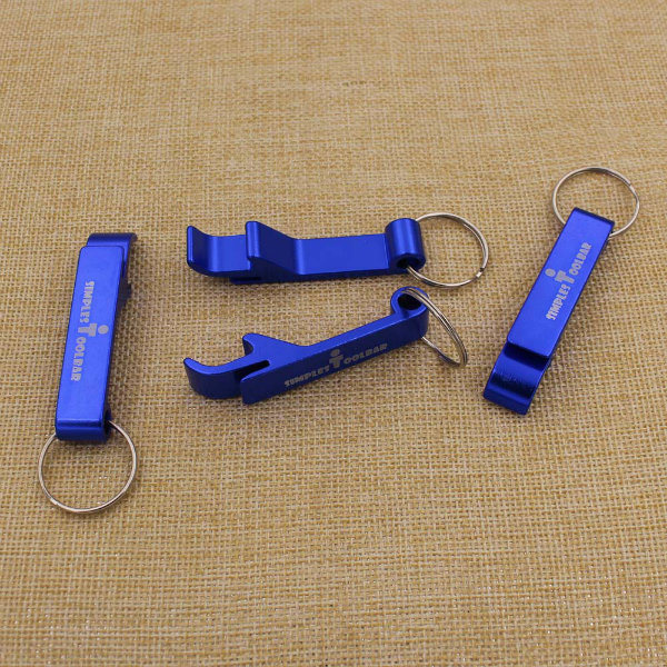 Cheapest Promotional Gifts Keychain Can Opener/Aluminum Beer Bottle Opener