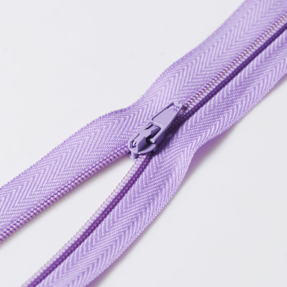 No. 3 Close End P/L Nylon Zipper with Cord