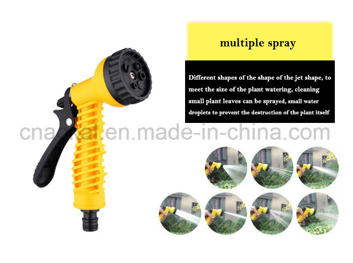 Garden Tools 7-Pattern High Pressure Plastic Water Spray Gun Cleaning Kit