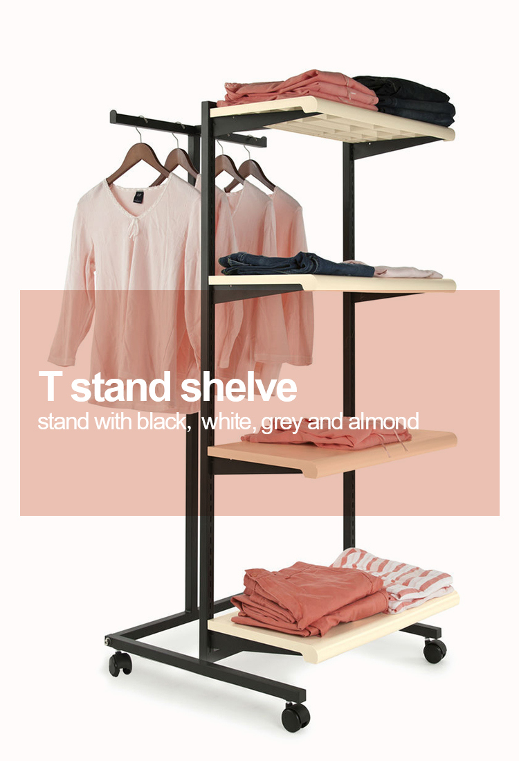 Clothing Garment Rack Metal Display Rack