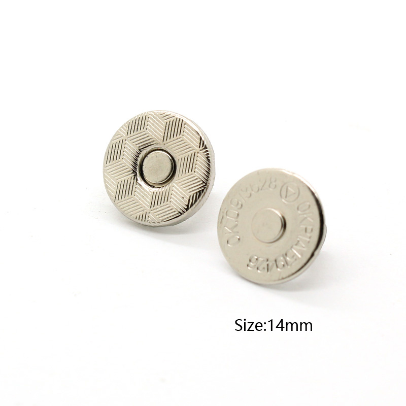 14mm Small Magnetic Snap Button for Handbag