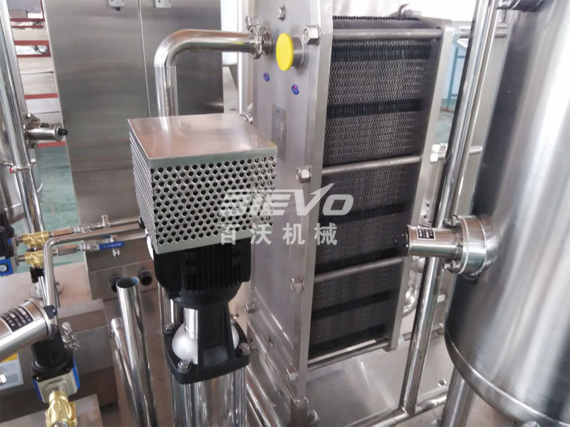 High Content CO2 Mixer / Carbonator for Carbonated Drink Filling Line