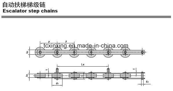 Moving Walkway Spare Parts Step Chain