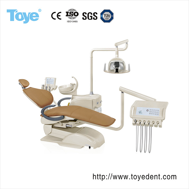 Fashion and High Grade Dental Equipment Dental Chair with Imported Valve