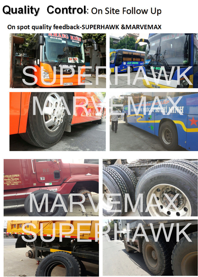 Hawkway Truck Tire 1000r20 1100r20 1200r20 for Mining/Construction Overload Applications