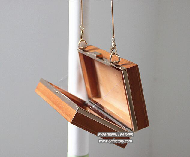 Square Bags Evening Bags Wooden Handbags Clutch Bags Lady Hand Bag From China Suppplier Eb903