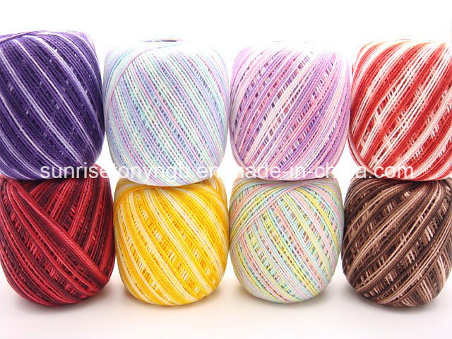 Super Thin Polyester Embroidery Variegated Sewing Cotton Thread