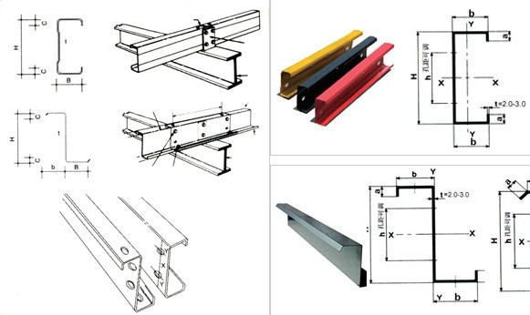 Steel Structure Z Shaped Roll Forming Machine for Building Material