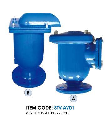 cast iron micro automatic single ball air valve