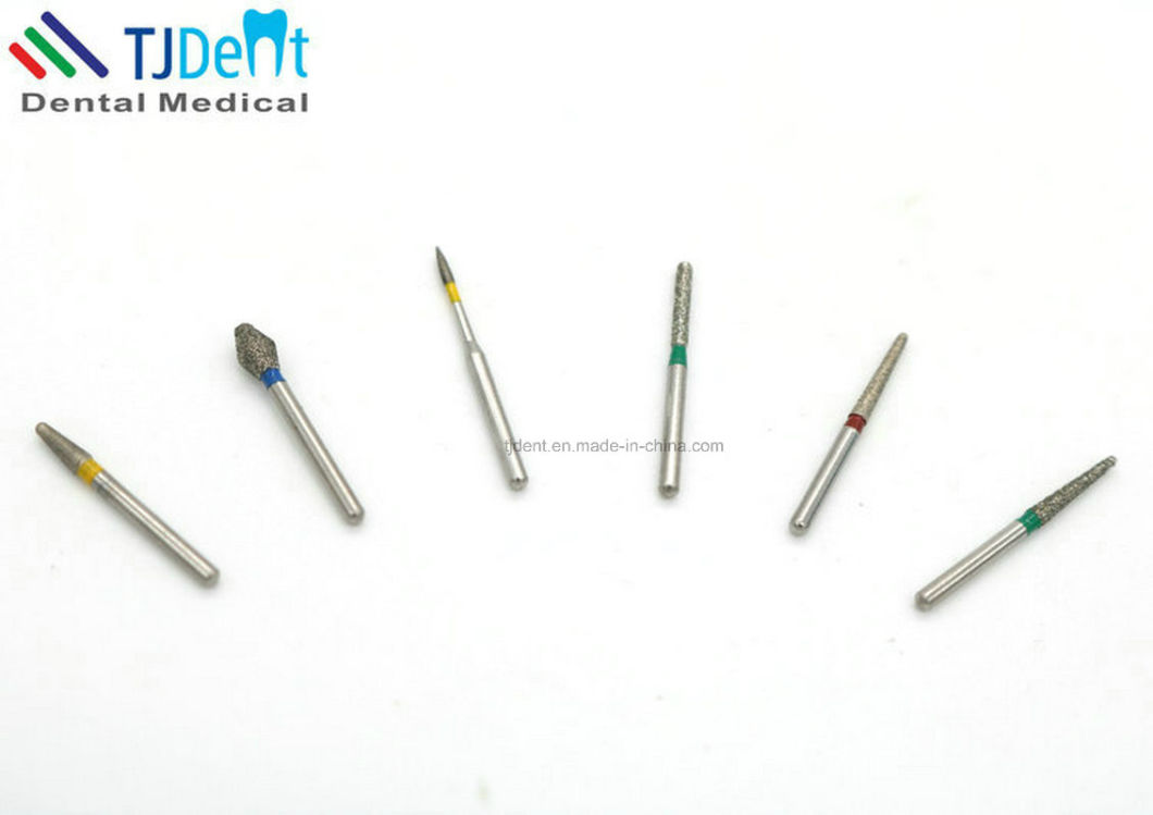 Dental Preparation Diamond Bur 30PCS Combination Packages with Disinfection Box