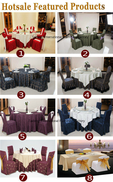 Polyester Table Clothes, Table Cover, Round Table Cloth