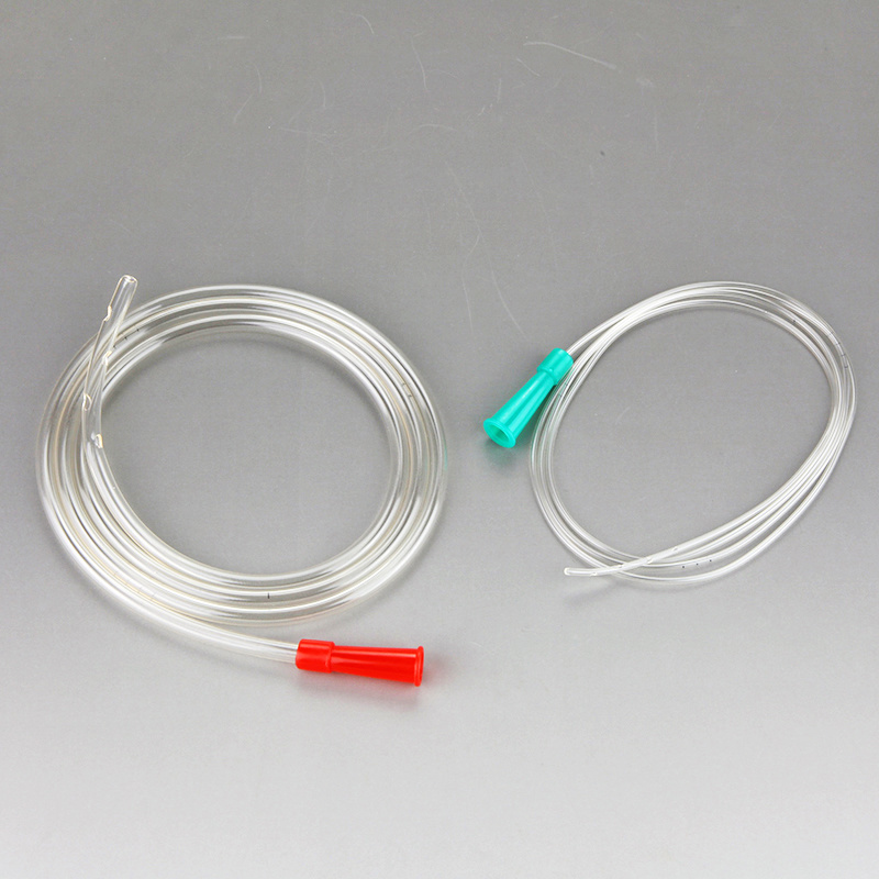 Disposable Sterile Medical PVC Feeding Tube with Ce ISO Red