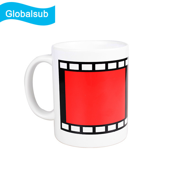 11oz Magic Color Changing Mug for Sublimation Photographic Plate Image