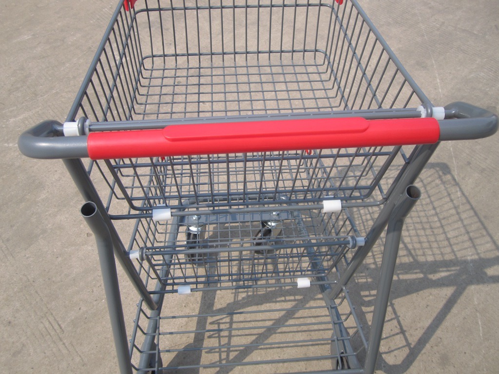Canadian Style Metal Shopping Cart