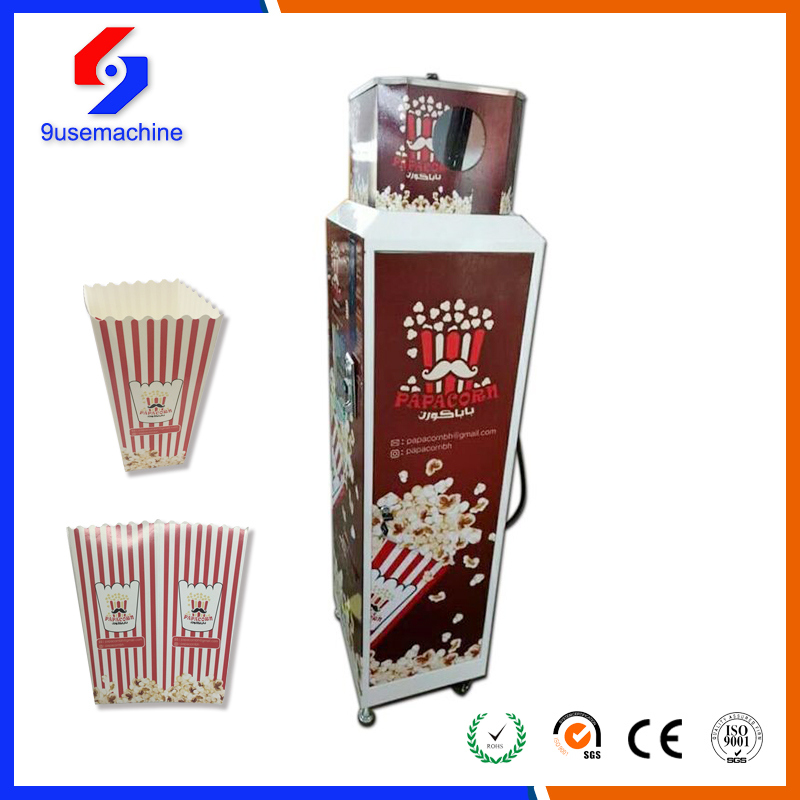 Ce Certificate Automatic China Hot Sale Market Used Movie Popcorn Maker Machine