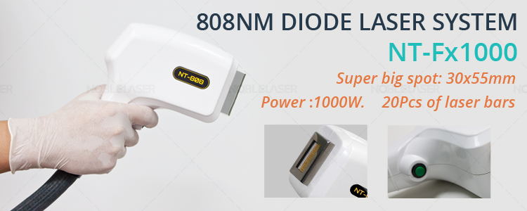 808nm Diode Laser Permanent Hair Removal Nt-J