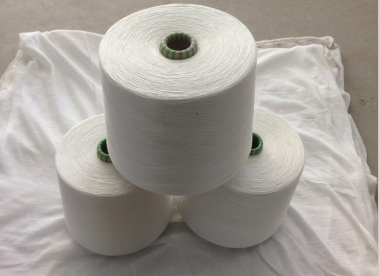 Ne 20/1 Regenerated Polyester Cotton Blended Socks Yarn