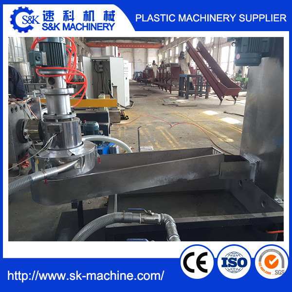 Plastic Waste PE PP Film Recycling Granulator Machine