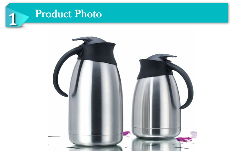 Stainlrss Steel Thermos Vacuum Flask for Coffee or Tea