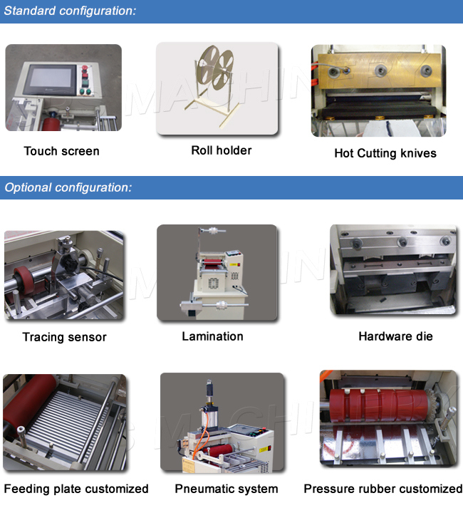 Jps-160A Nylon Belt, Rope, Cotton, Ribbon, Zipper Microcomputer Cutting Machine/Cutter