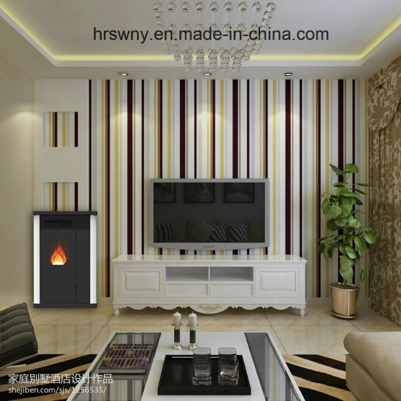 Indoor Wooden Ppellet Heating Fireplace /Energy Saving and Environmental Protection