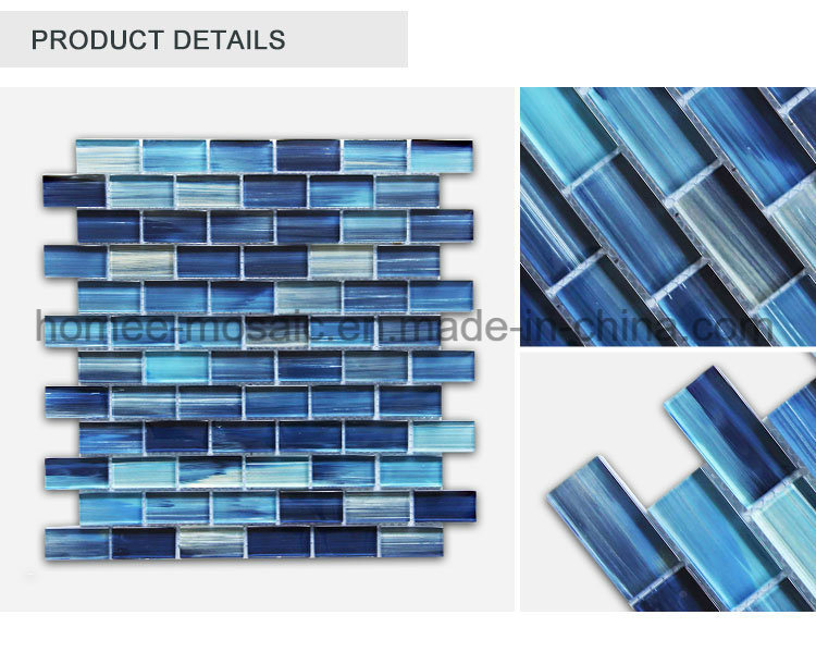 Unique Color Hand Painting Bricks Swimming Pool Mosaic Tile