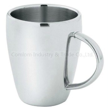 Cl1c-M42 Comlom 8oz Stainless Steel Coffee Mug/Coffee Cup