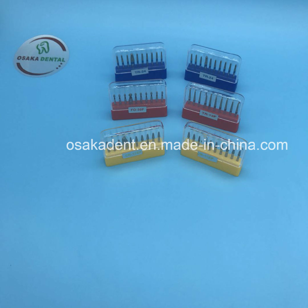 Box Packing Fg Dental Diamond Burs for High Speed Handpiece