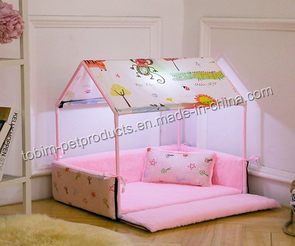 Sunshade Dog Tent House Detachable Pet Bed Cats House