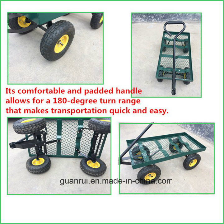 Tools Cart Flatbed Utility Garden Cart Utility Wagon