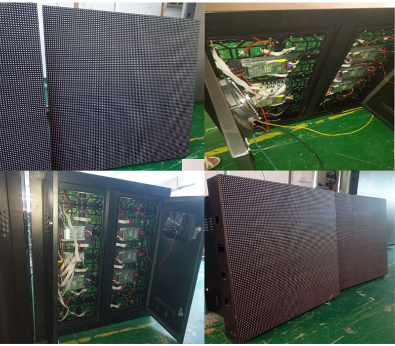 Shenzhen China Hot Sale P10 LED Full Color SMD3535 RGB Module Sign for Shopping Mall / Football Stadium Perimeter LED Display Billboard with 960*960mm Cabinet