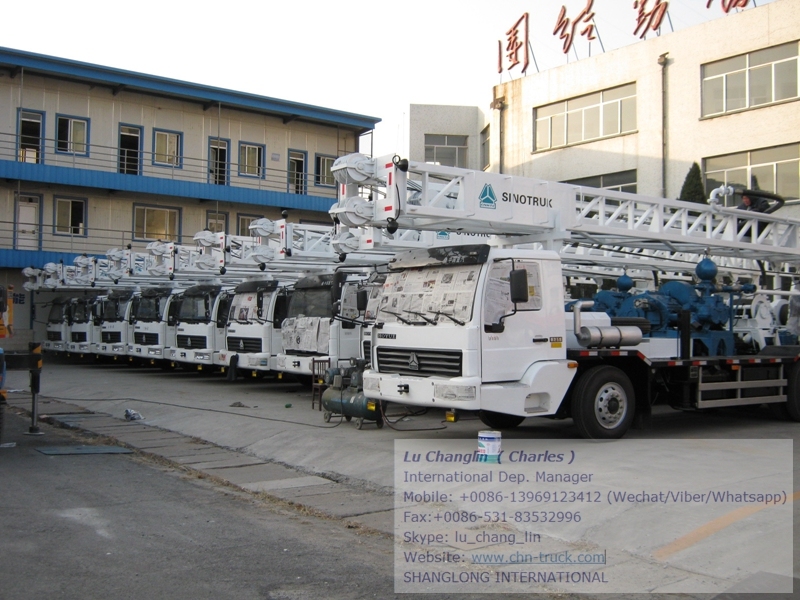 Truck Mounted Water Well Core Drilling Rig 60-600m Depth