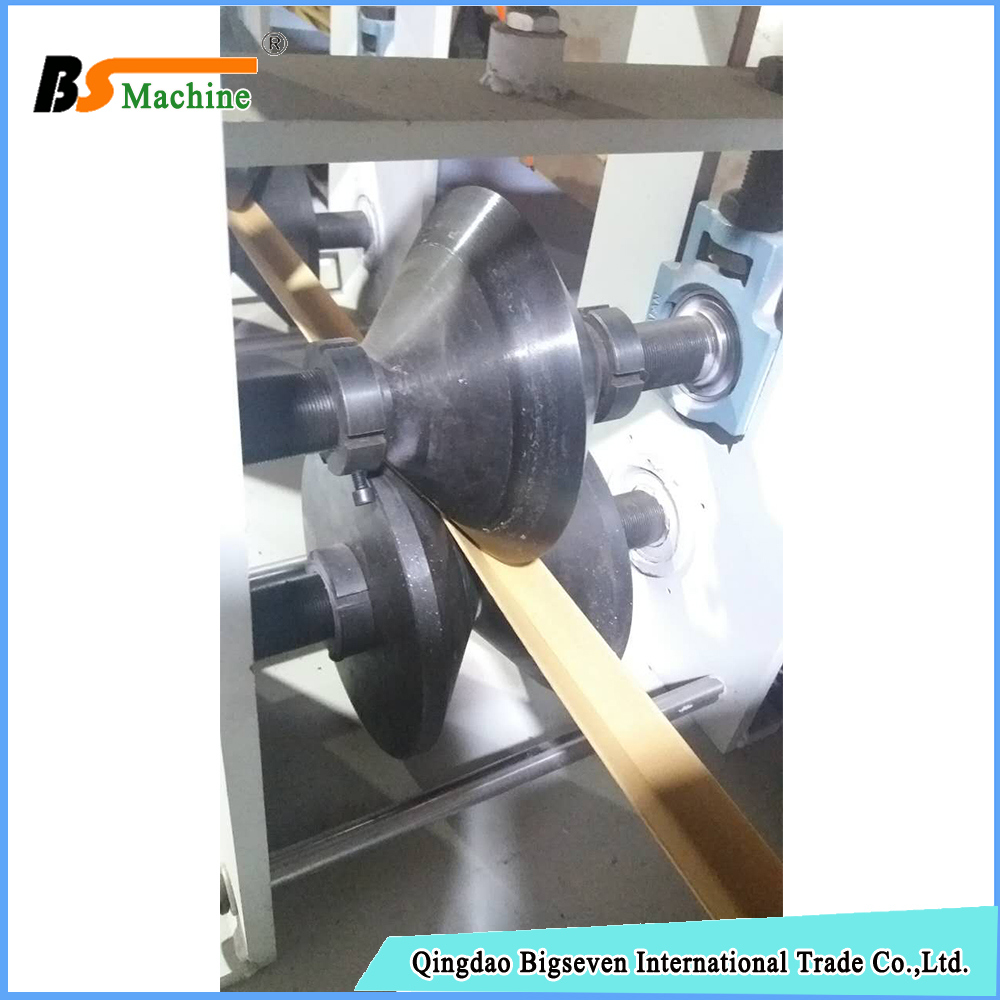 V Shape Paper Angle Edge Board Machine with Cutting Funcation