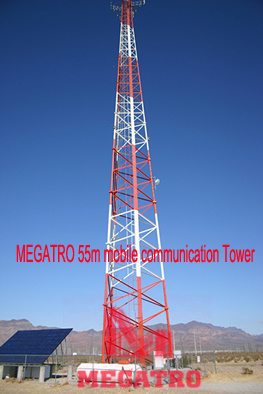 Megatro 55m Mobile Communication Tower