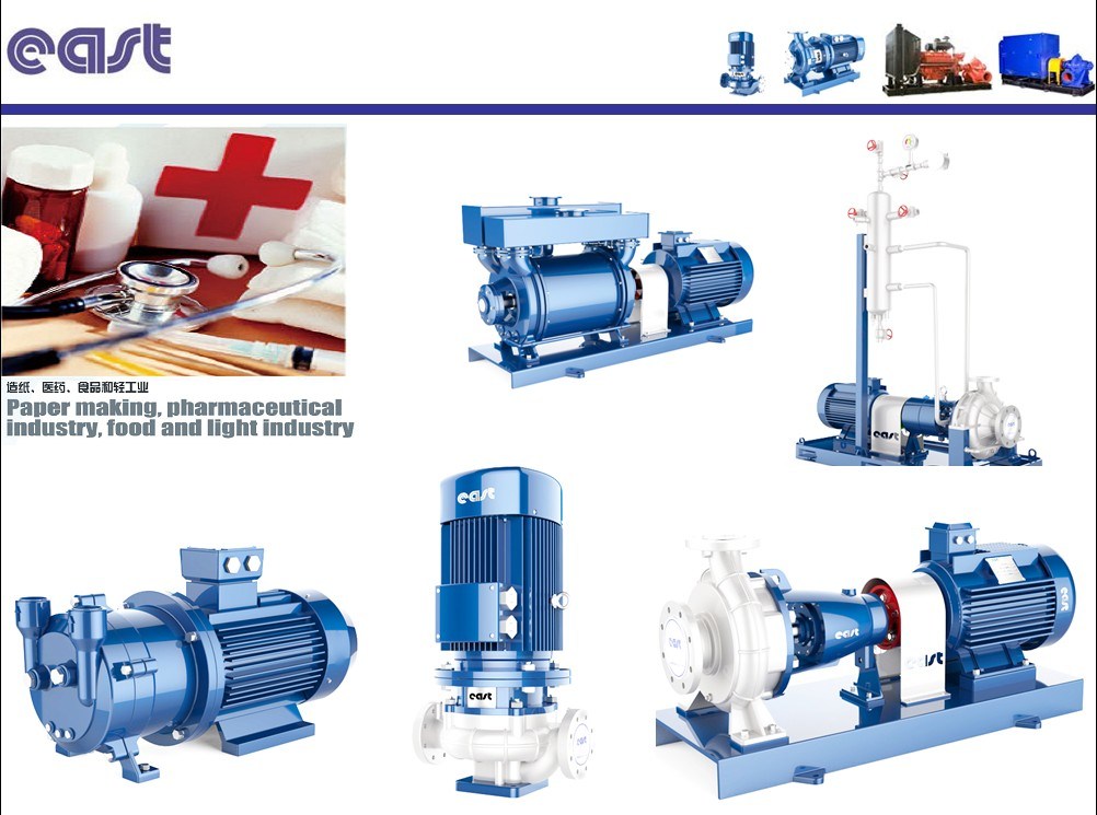 High Efficient Dfem Inline Circulating Pump with Double Connection Type