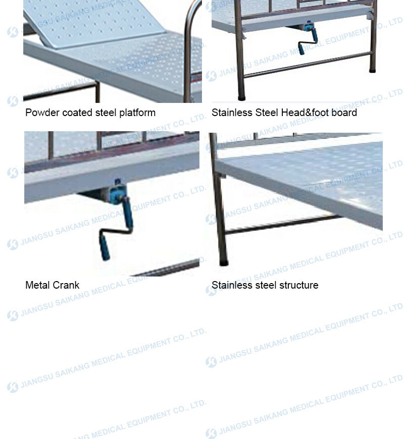 China Supplier Beautiful Clinic Hospital Bed for Sick