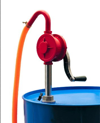 Suction Oil Fuel Diesel Barrel Cast Iron Rotary Hand Pump