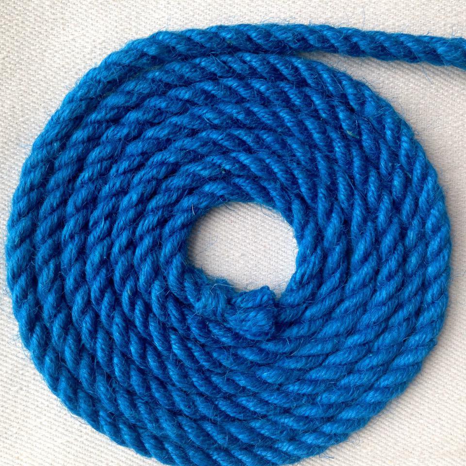 Jute Dyed Rope for Artwork Making (JDR-6mm)