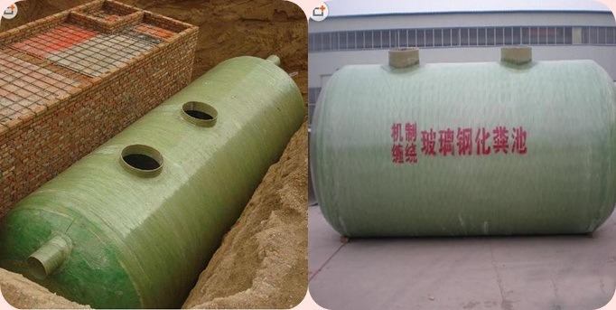 FRP GRP Chemical Liquid Storage Tank Septic Tank Auto Filter