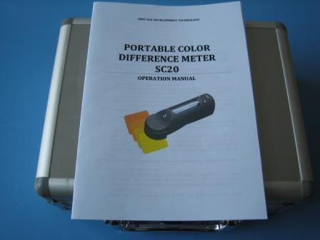 Quality Control Portable Colorimeter Software CD