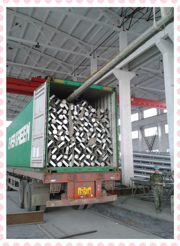 Galvanized Electric Power Steel Pole