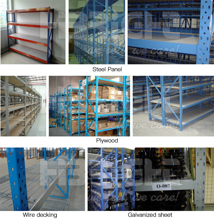 Supermarket Warehouse Storage Shelves Bolted Pallet Rack