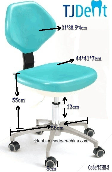 Supply Dental China Wholesale PU Dentist/Doctor Strong Stool (TJHS-3)