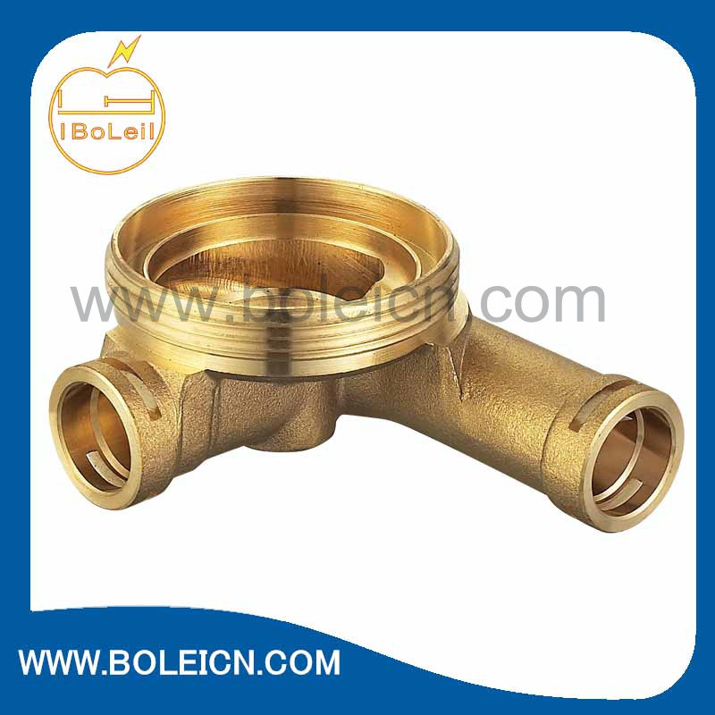 Brass Forged Circulating Water Pump Housing Material Customized Pump Shell