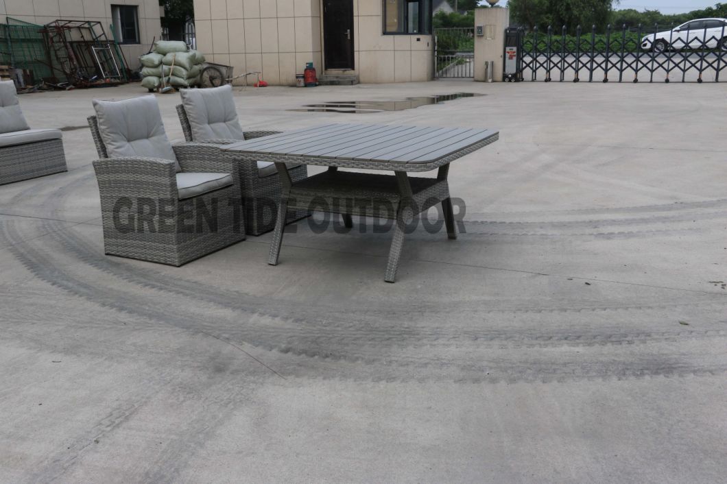 Outdoor Rattan Garden Furniture Dining Sofa Set 5PCS