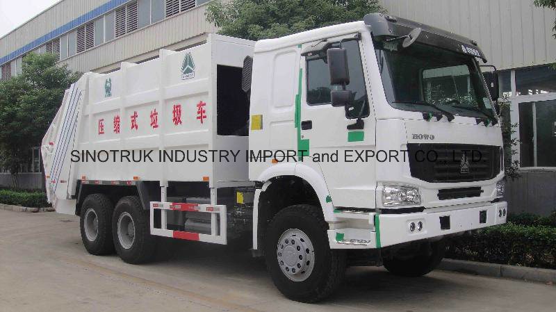 Professional Supply Sanitation Compressor Garbage Compactor Truck of 15m3 Tank Size