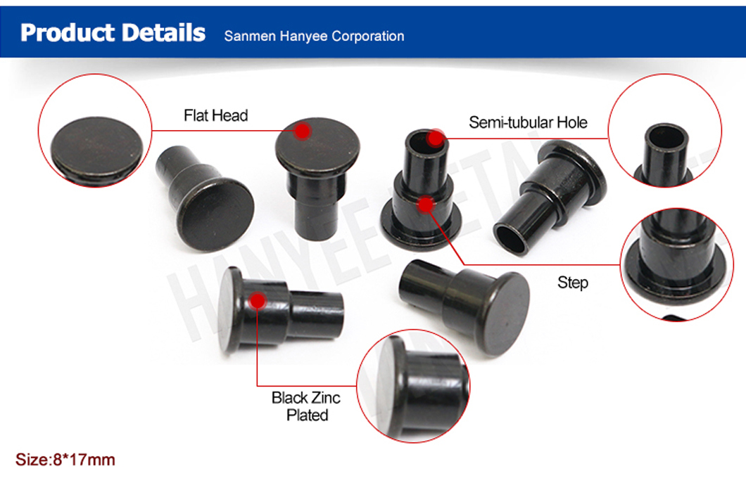 Hardware Fastener Countersunk Head Step Rivet