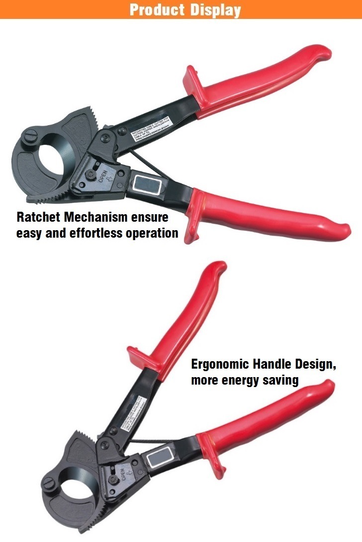 Hand Tool Ratchet Cable Cutter Rt-325A